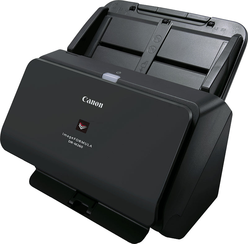 Canon imageFORMULA DR-M260 – Dokumentenscanner, A4, Duplex, 60 ppm, 600 dpi, ADF 80 Blatt, USB, für Windows