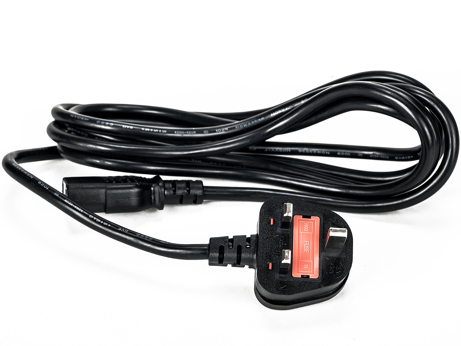 Vertiv Netzkabel für UK und Irland, IEC C13 auf BS1363, 2,5 m, CAB0056