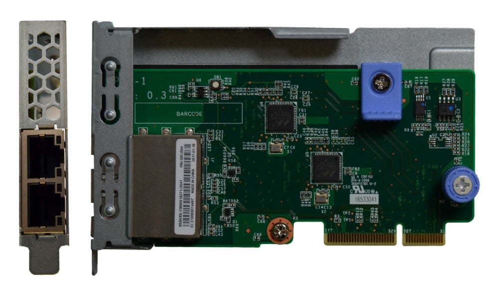 Lenovo DCG ThinkSystem – PCIe Netzwerkkarte – 2×RJ45 GbE, für SR630, SR650, SR850 und andere