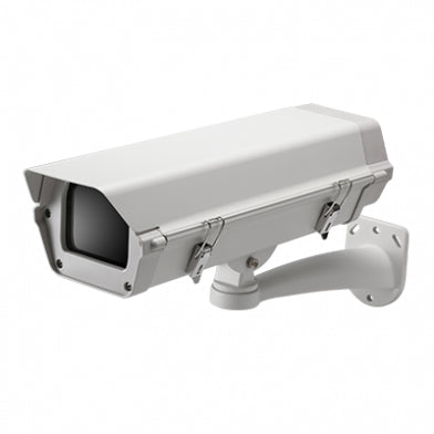 Hanwha SHB-4200H Wetterschutzgehäuse – IP66, Wandmontage, 24 V, für Hanwha-Kameras, Elfenbein