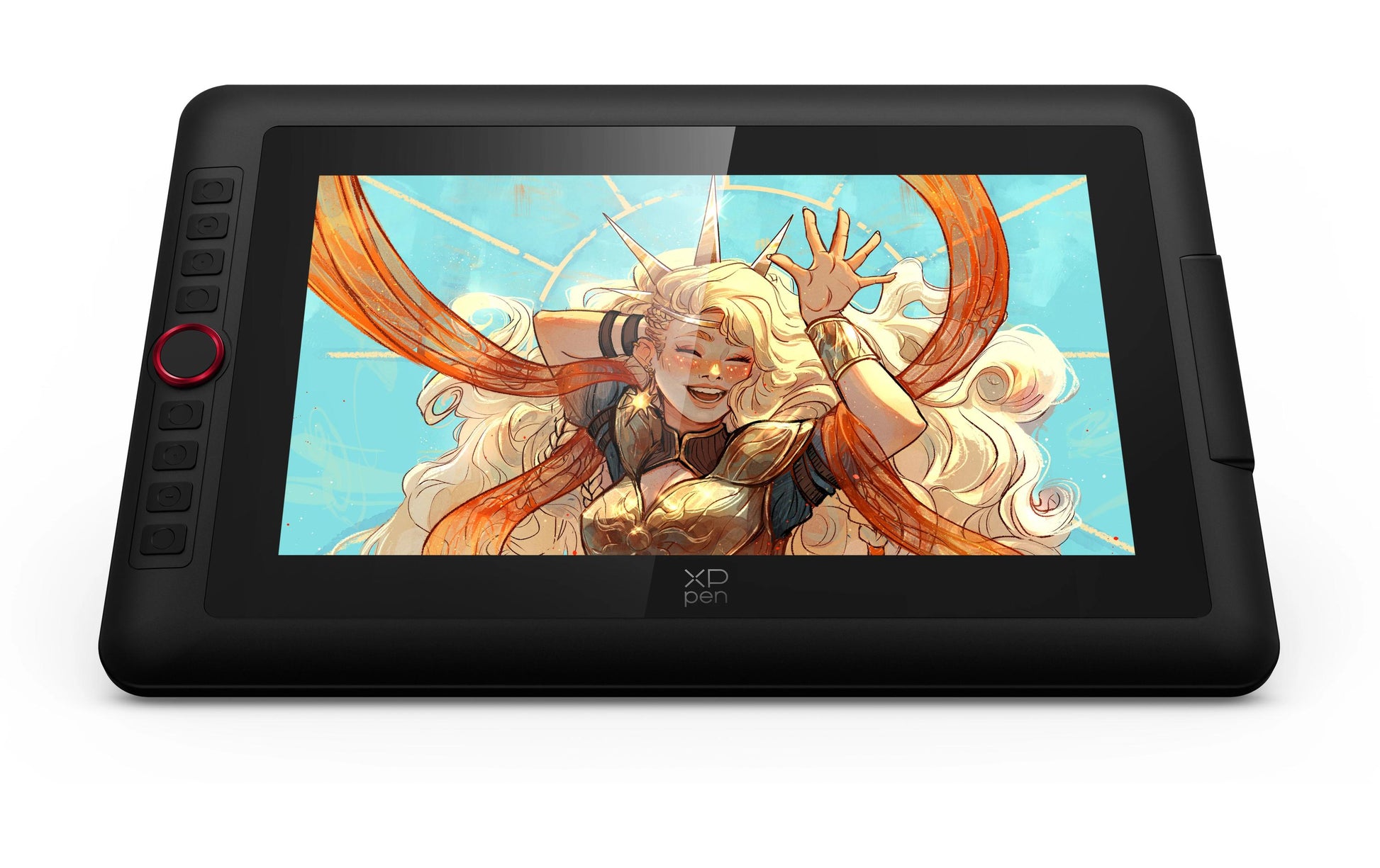 XPPen XP-PEN – Stiftdisplay Artist Pro 13.3 V2, 13", Stift, schwarz, für Windows, macOS, Android und mehr