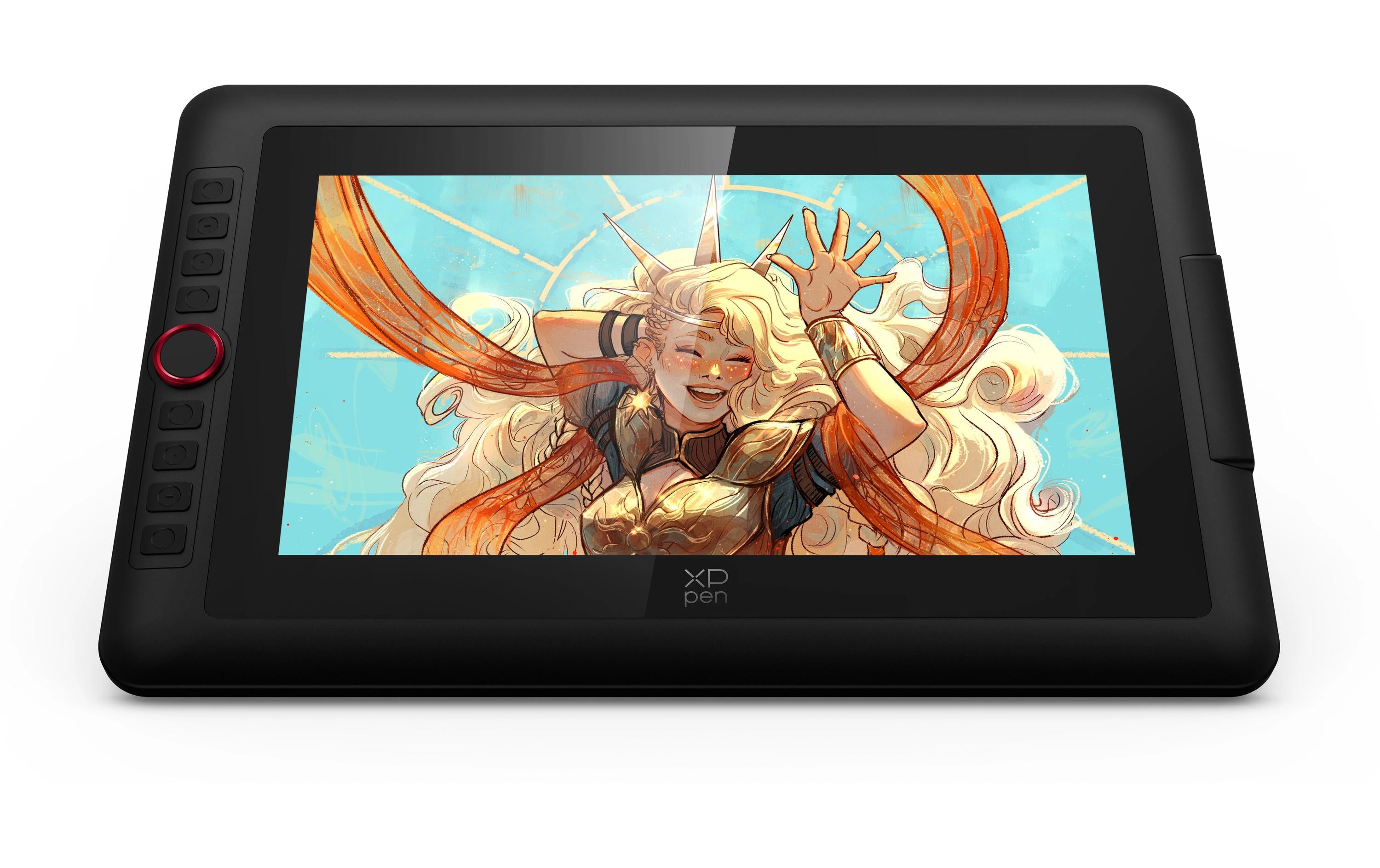 XPPen XP-PEN – Stiftdisplay Artist Pro 13.3 V2, 13", Stift, schwarz, für Windows, macOS, Android und mehr
