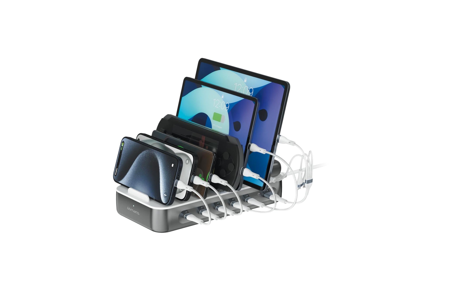 4smarts Team Ladestation – 100 W – für Nintendo Switch, Universal, Smartphone u. a.