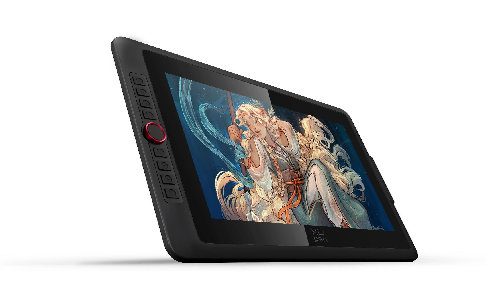 XPPen XP-PEN – Stiftdisplay Artist Pro 15.6 V2, schwarz, für Windows, macOS, Android und mehr