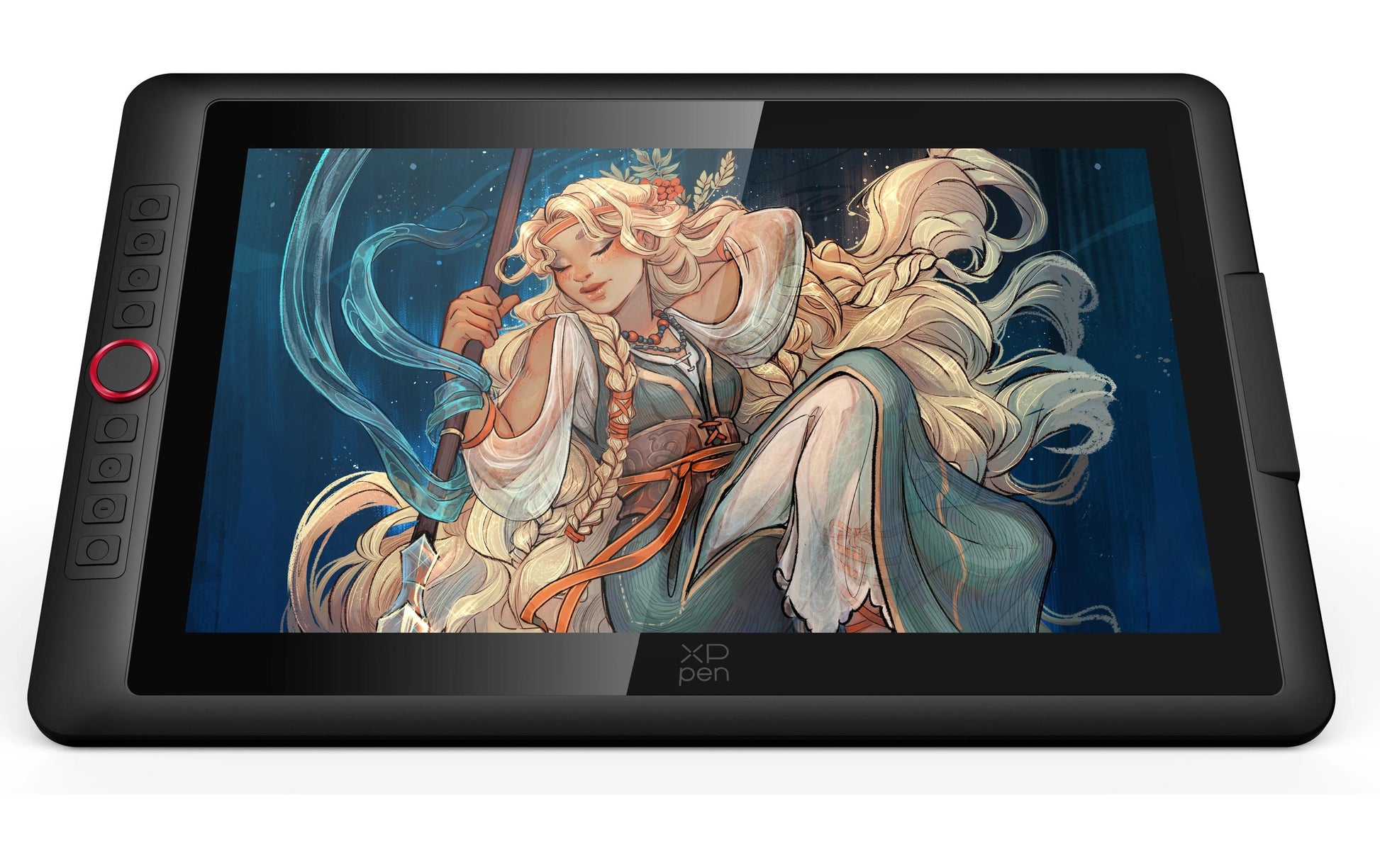 XPPen XP-PEN – Stiftdisplay Artist Pro 15.6 V2, schwarz, für Windows, macOS, Android und mehr