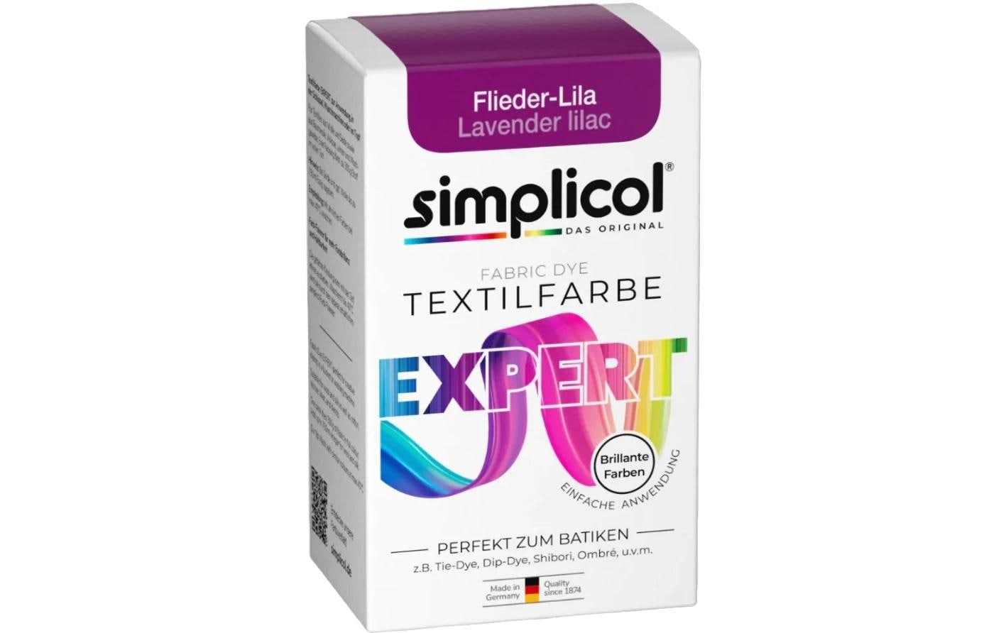 Simplicol Textilfarbe – Flieder-Lila – 150 ml – für Textilien