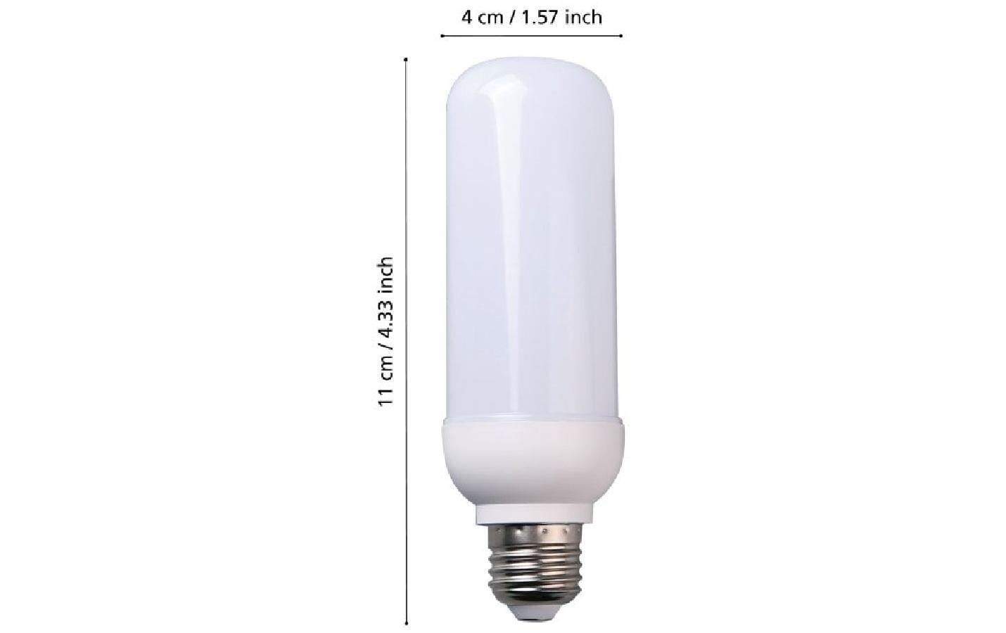 EGLO LED-Leuchtmittel Stabform E27 – 3 W, 90 lm, 1600 K Warmweiss, 360°