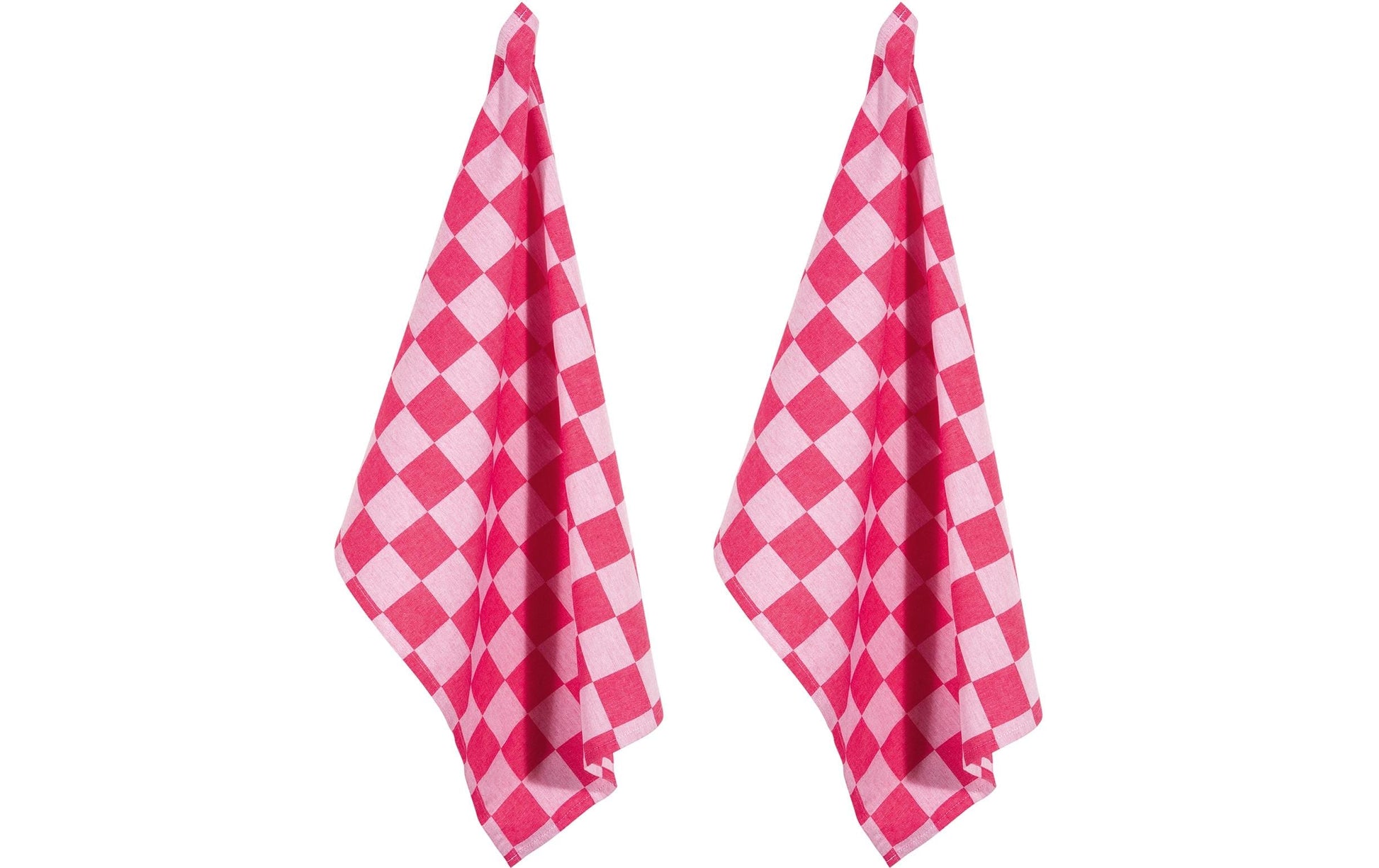 PAD Geschirrtücher Chess – Pink – 50 × 70 cm – Baumwolle – 2er-Set