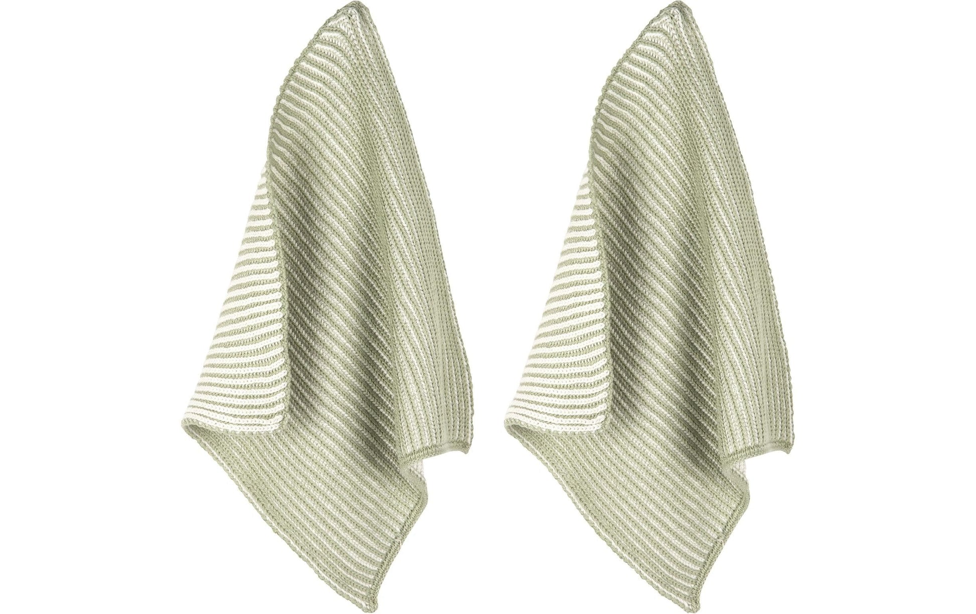 PAD Reinigungstücher Twist – Mint – 25 × 25 cm – Bio-Baumwolle – 2er-Set