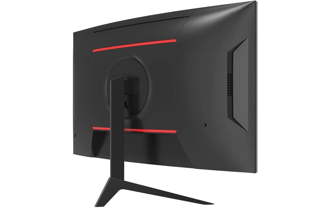 LC-Power LC-M32QC – Monitor, 31,5", VA, 180 Hz, 300 cd/m², Gebogen, FreeSync Premium, VESA 100 × 100, Schwarz