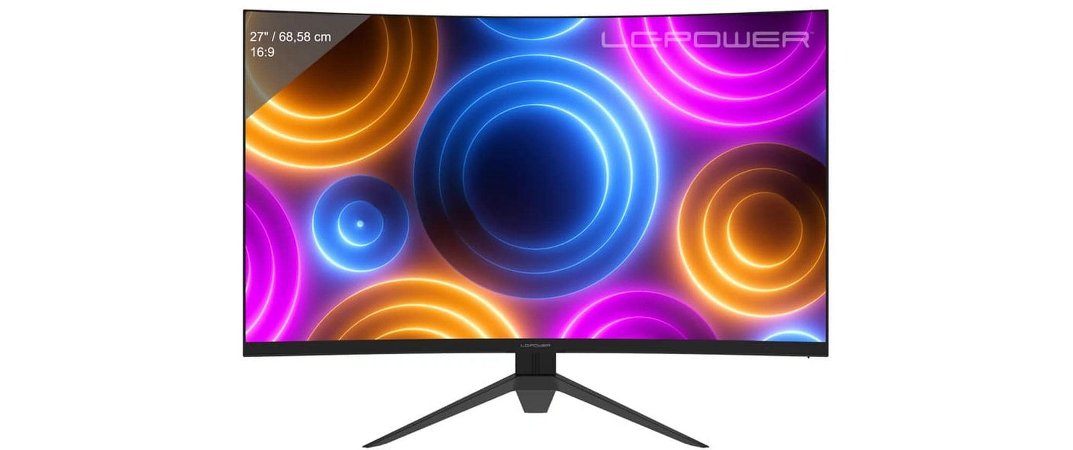 LC-Power LC-M27QC – Gebogen 1500R, 180 Hz