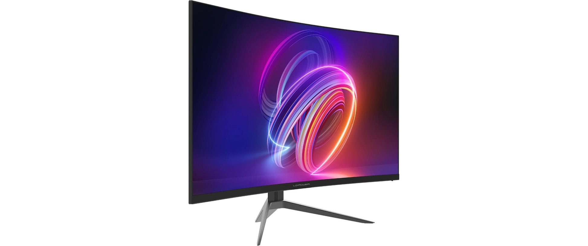 LC-Power LC-M27FC-V1 – Monitor, 27", VA, Gebogen, 180 Hz, 300 cd/m², VESA 100 × 100, Schwarz