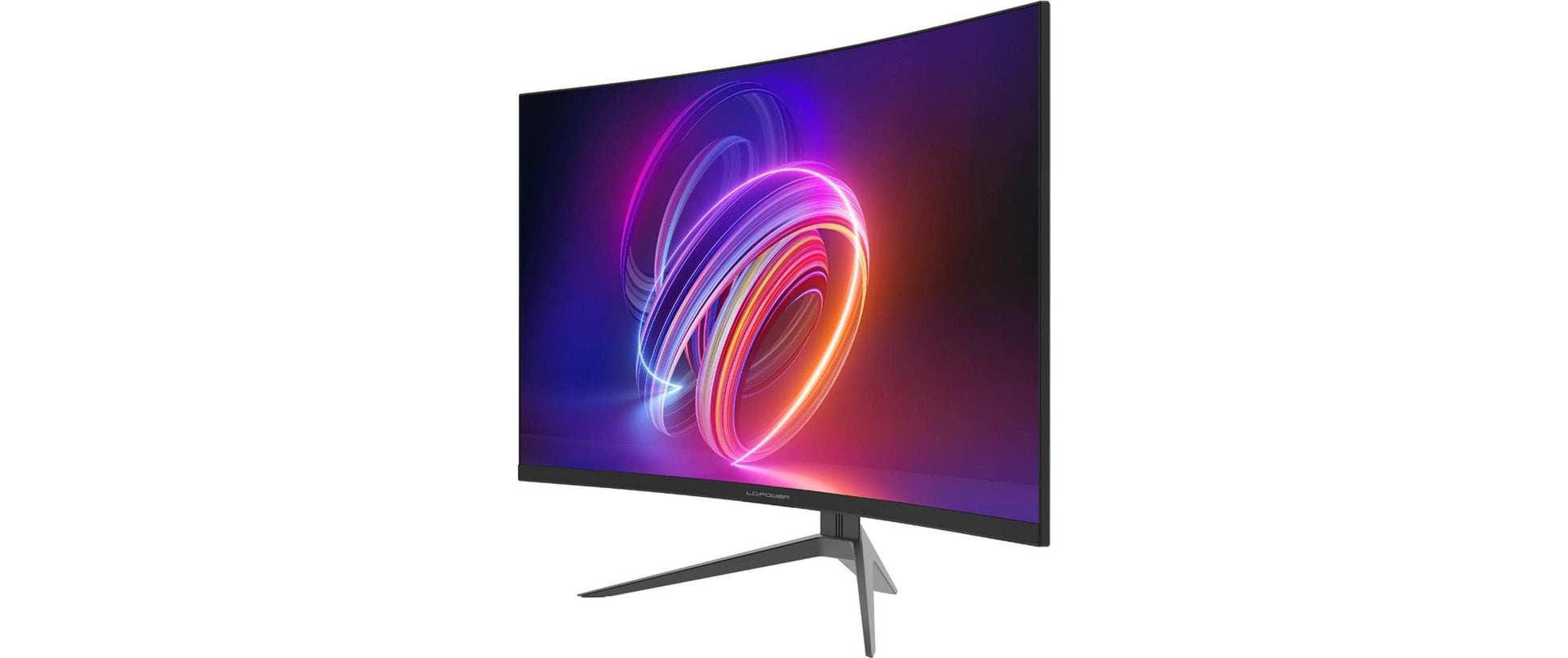 LC-Power LC-M27FC-V1 – Monitor, 27", VA, Gebogen, 180 Hz, 300 cd/m², VESA 100 × 100, Schwarz