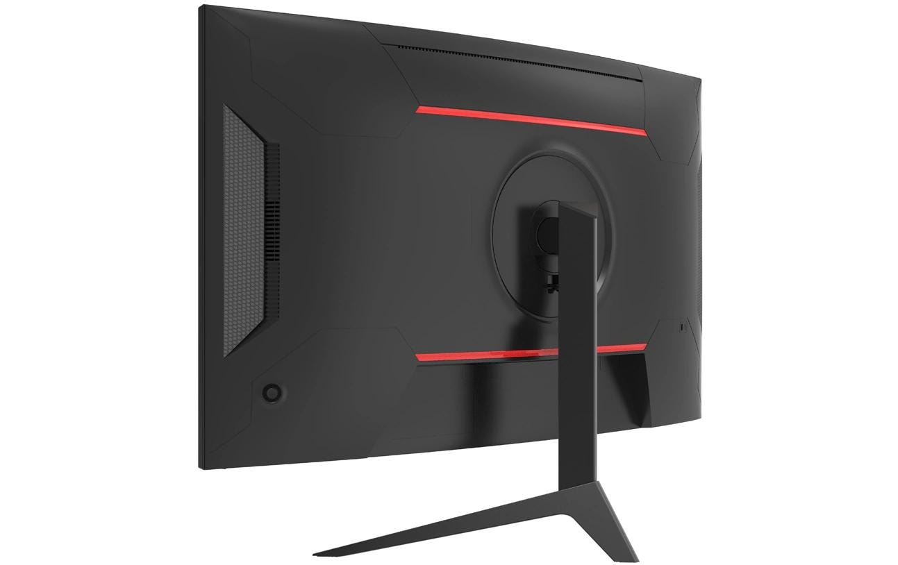 LC-Power LC-M27FC-V1 – Monitor, 27", VA, Gebogen, 180 Hz, 300 cd/m², VESA 100 × 100, Schwarz