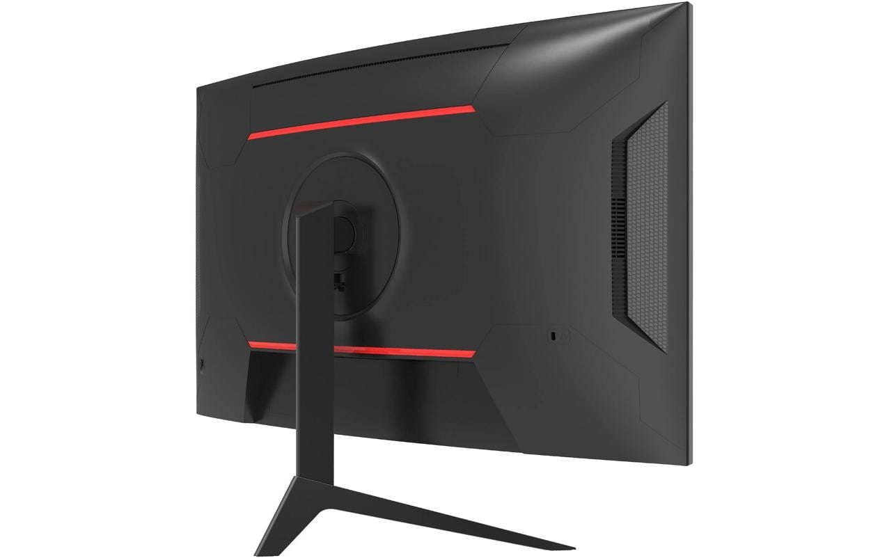LC-Power LC-M27FC-V1 – Monitor, 27", VA, Gebogen, 180 Hz, 300 cd/m², VESA 100 × 100, Schwarz