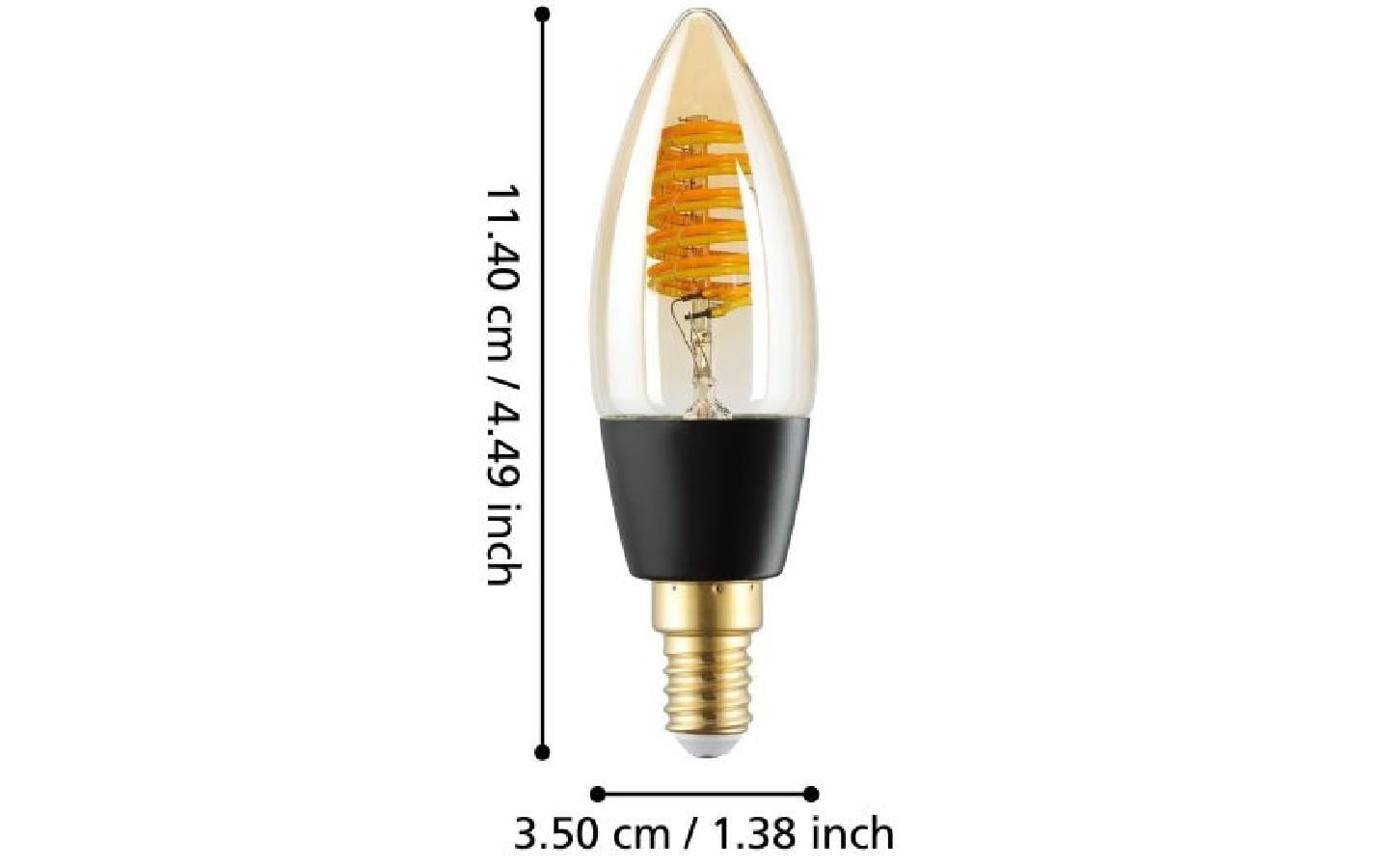 EGLO Smart-Leuchtmittel E14 Kerze – 2200–6500 K, 320 lm, 4,9 W, Zigbee 3.0/Bluetooth – für connect.Z – 1 Stk.
