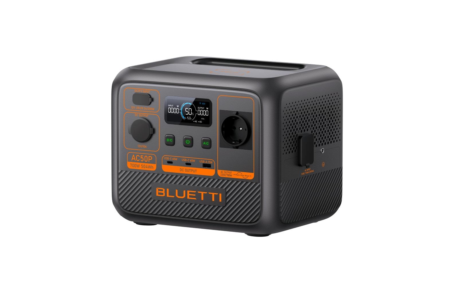 Bluetti AC50P – Powerstation – 504 Wh, 700 W, LiFePO4