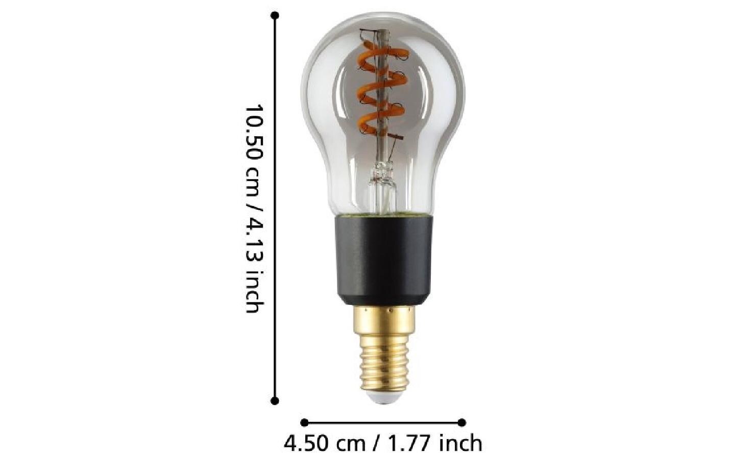 EGLO LM-ZIG-E14 – Smart-Leuchtmittel – E14, 150 lm, 2000 K – für Google Home