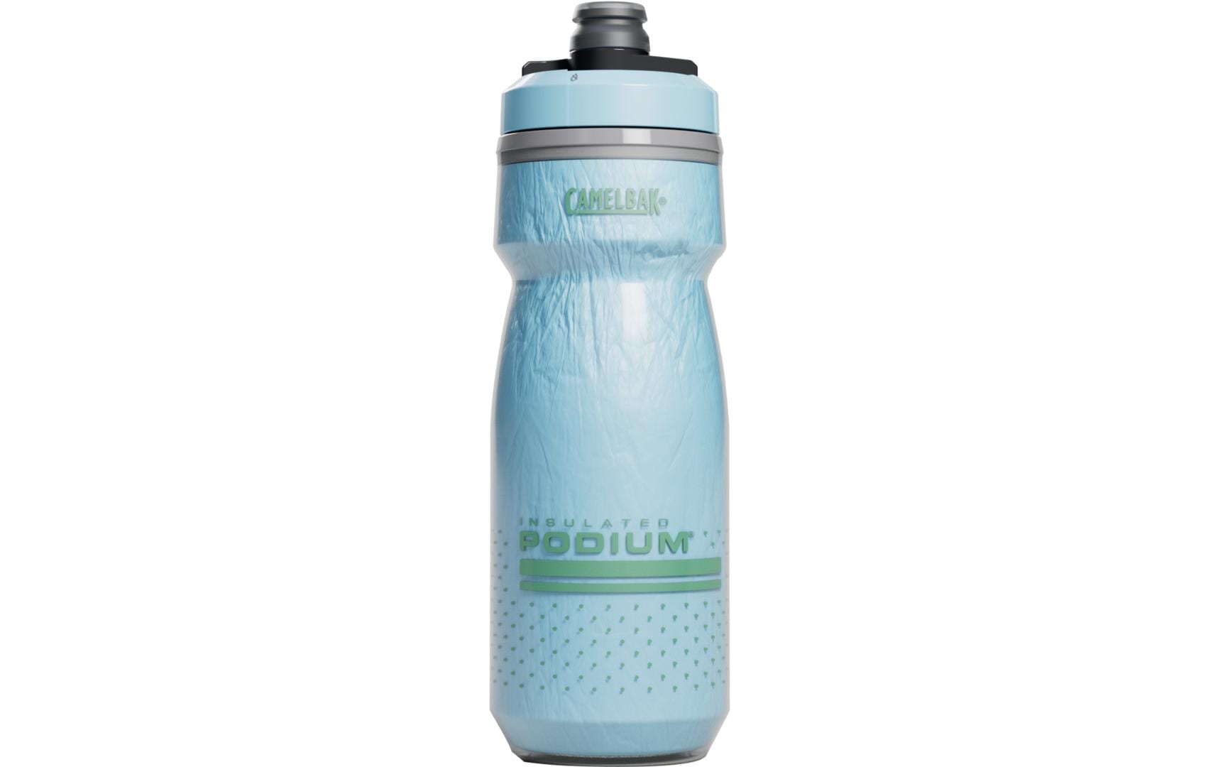 CamelBak Podium Chill Trinkflasche 620 ml – Kunststoff, Sportdeckel, Hellblau