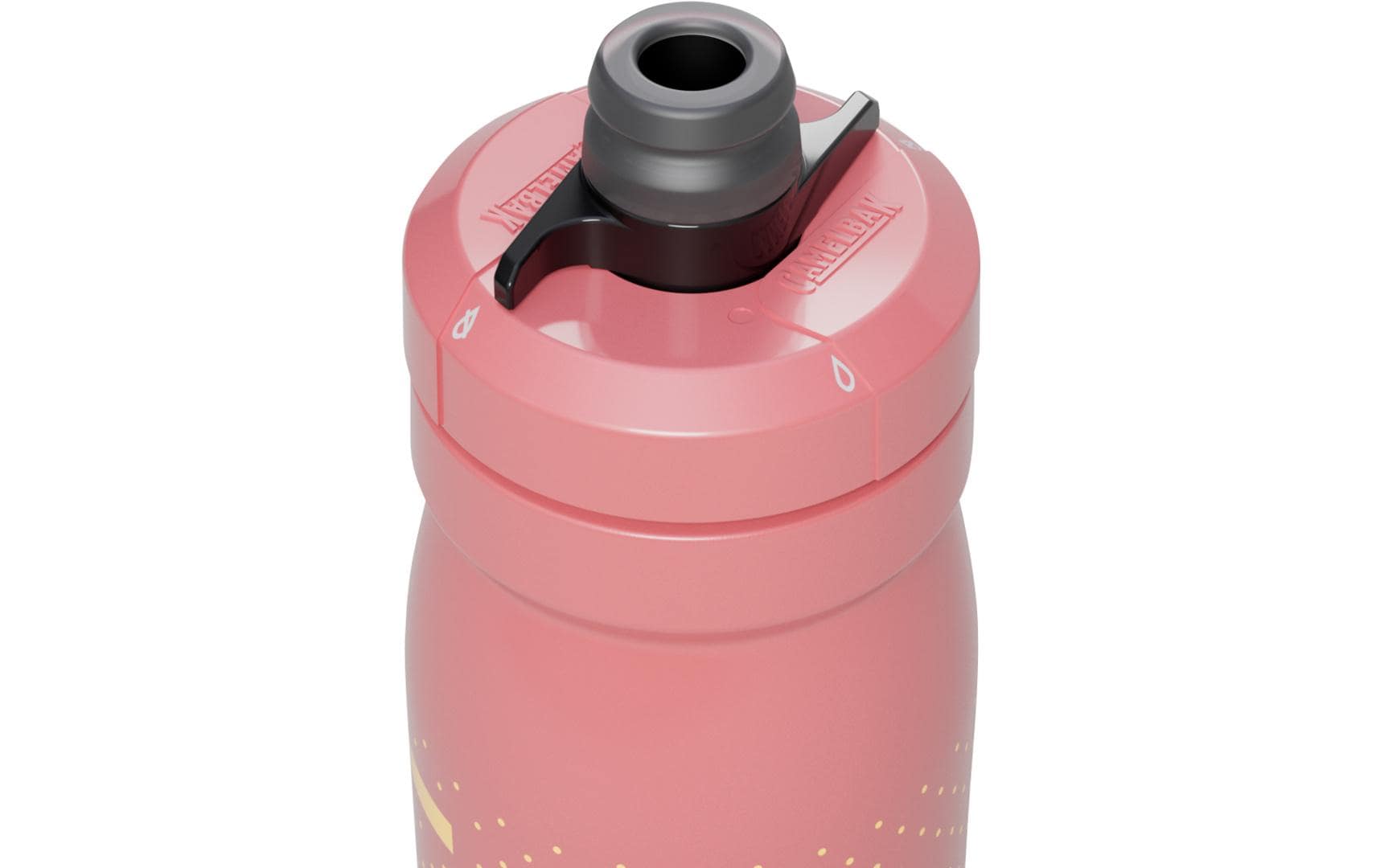 CamelBak Podium Trinkflasche 440 ml – Polypropylen (PP), Sportdeckel, Koralle