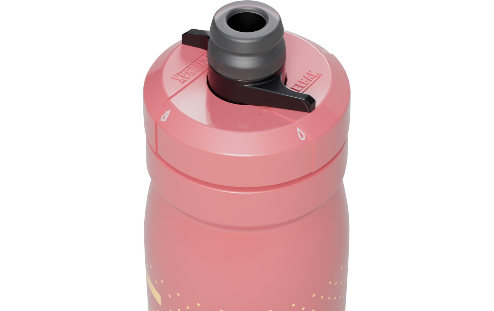CamelBak Podium Trinkflasche 440 ml – Polypropylen (PP), Sportdeckel, Koralle