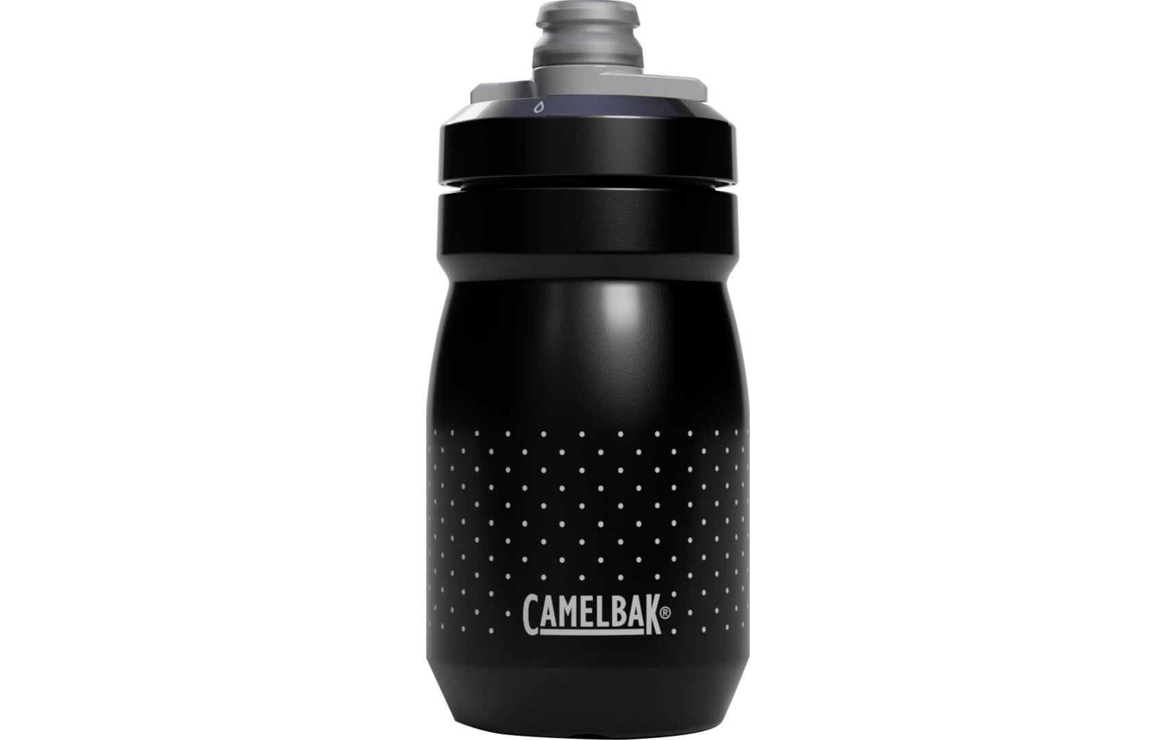 CamelBak Podium Trinkflasche 440 ml – Polypropylen (PP), Sportdeckel, Schwarz