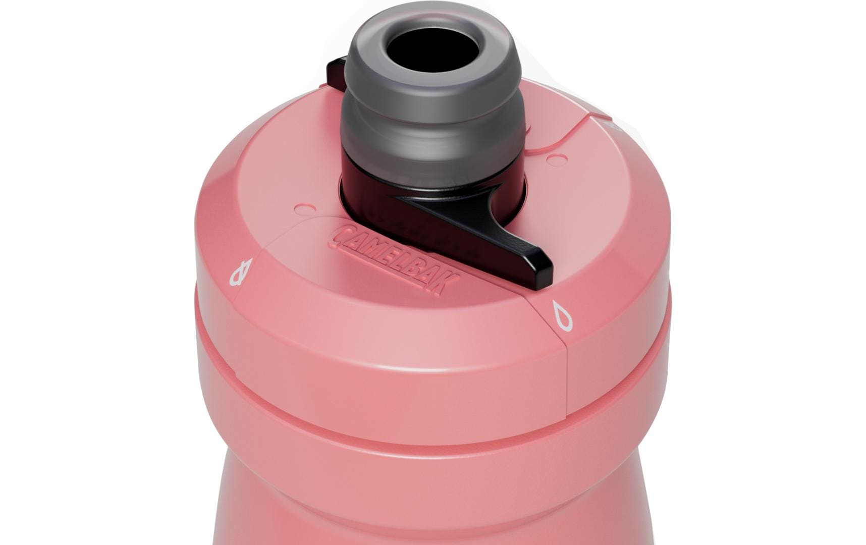 CamelBak Podium Trinkflasche 620 ml – Kunststoff, Sportdeckel, Koralle