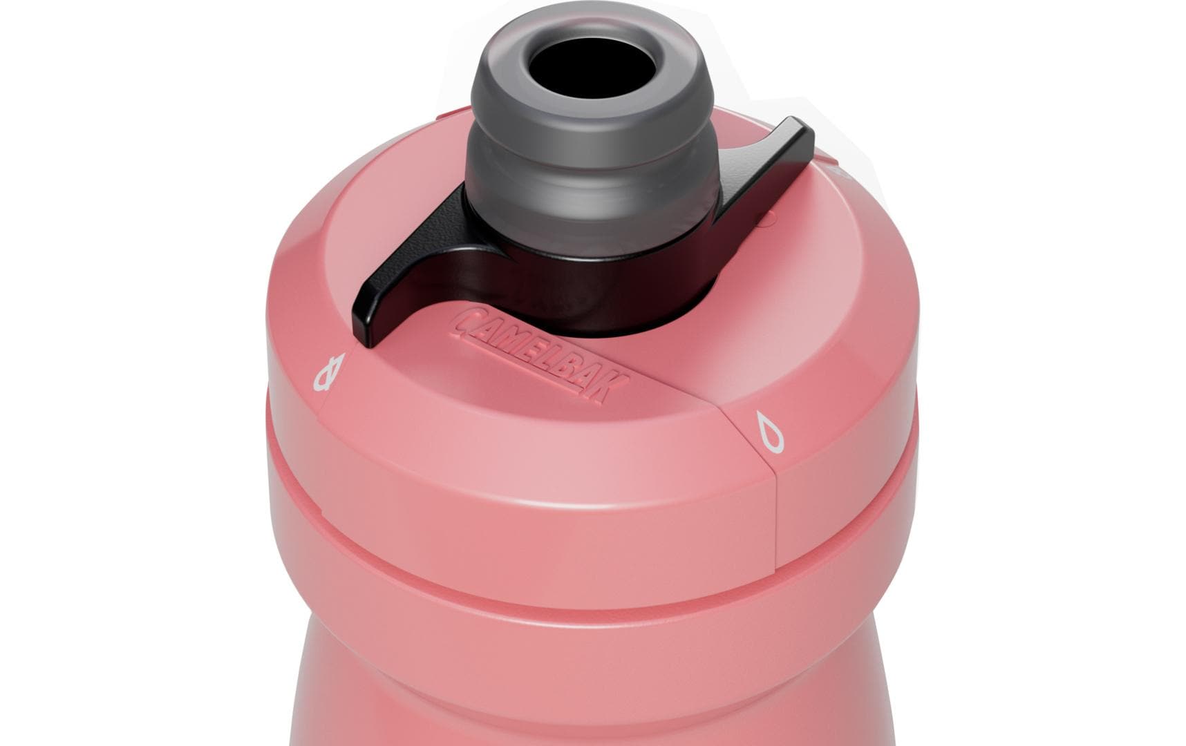 CamelBak Podium Trinkflasche 620 ml – Kunststoff, Sportdeckel, Koralle