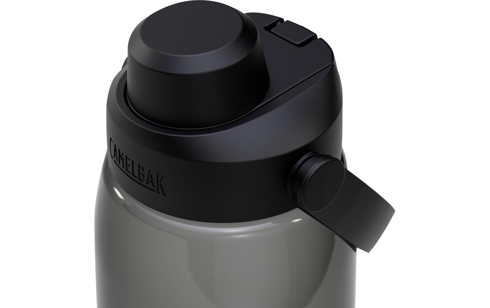 CamelBak Thrive Chug Trinkflasche 1 l – Tritan, Schraubverschluss, Anthrazit