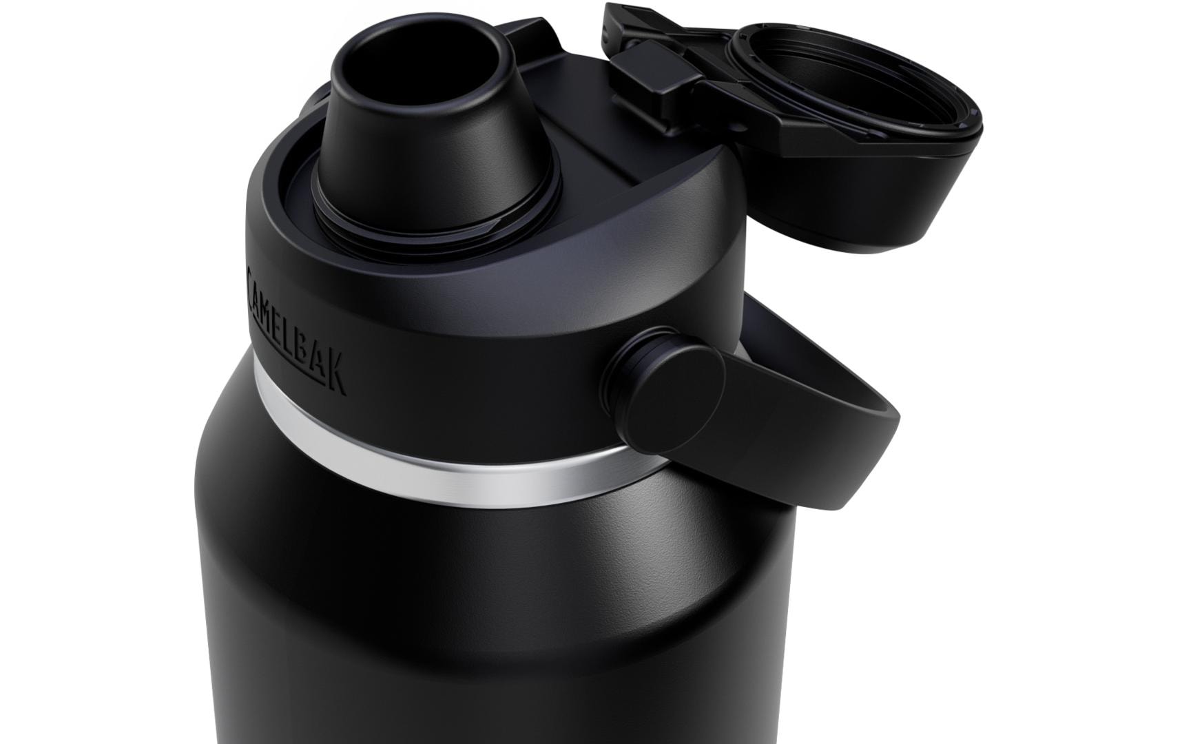 CamelBak Thrive Chug V.I. Isolierflasche 1,2 l – doppelwandig, Edelstahl, Schwarz