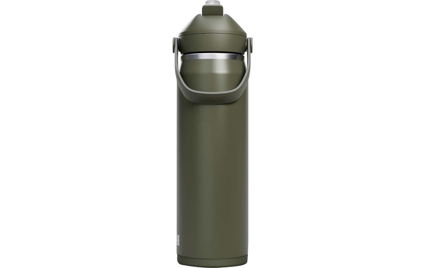 CamelBak Thrive Isolierflasche 750 ml – doppelwandig, Edelstahl, mit Strohhalm, Moos