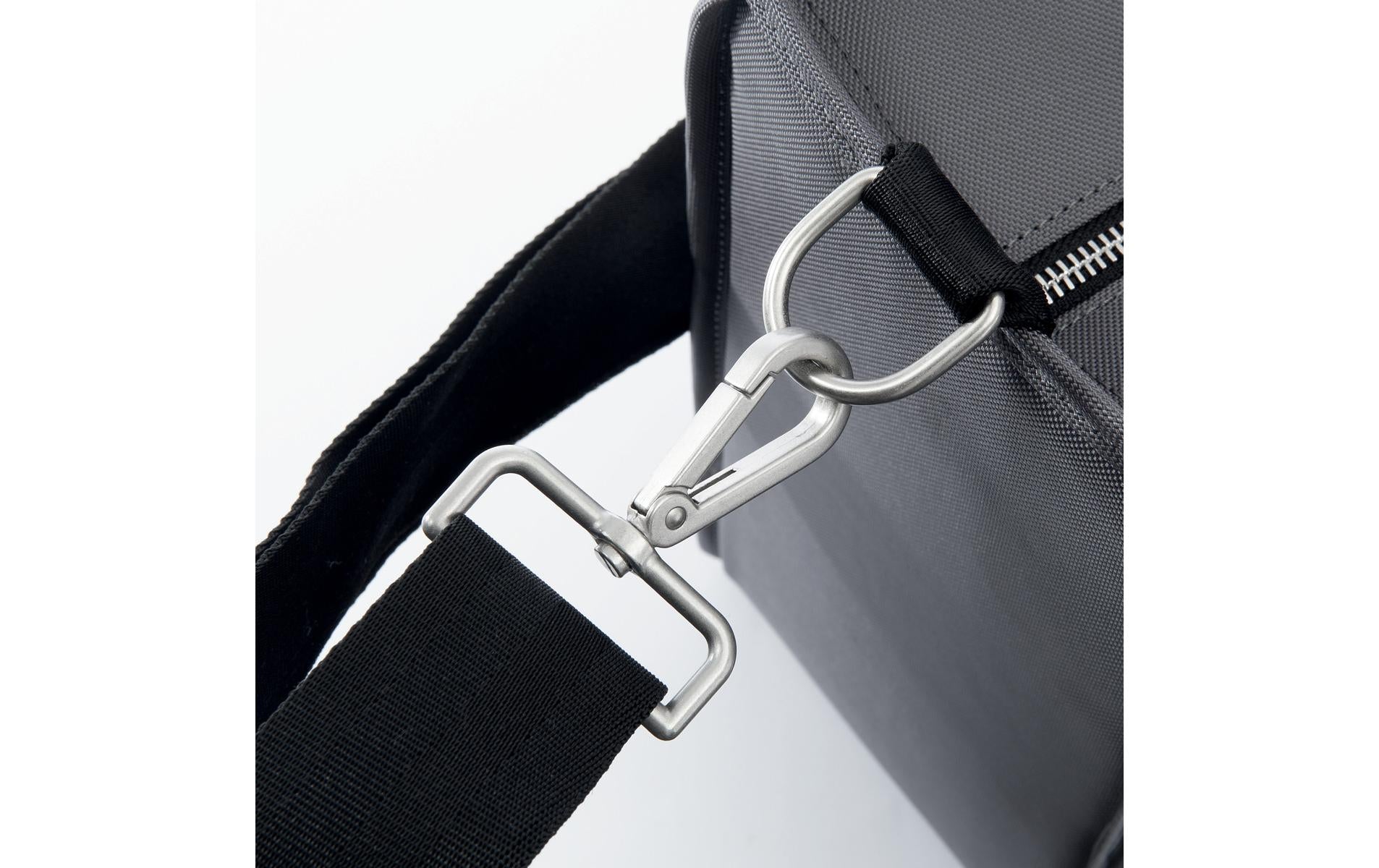 Sigel Tragetasche Desk Sharing Bag – 15,1 l, rPET, grau, 36 × 28 × 15 cm