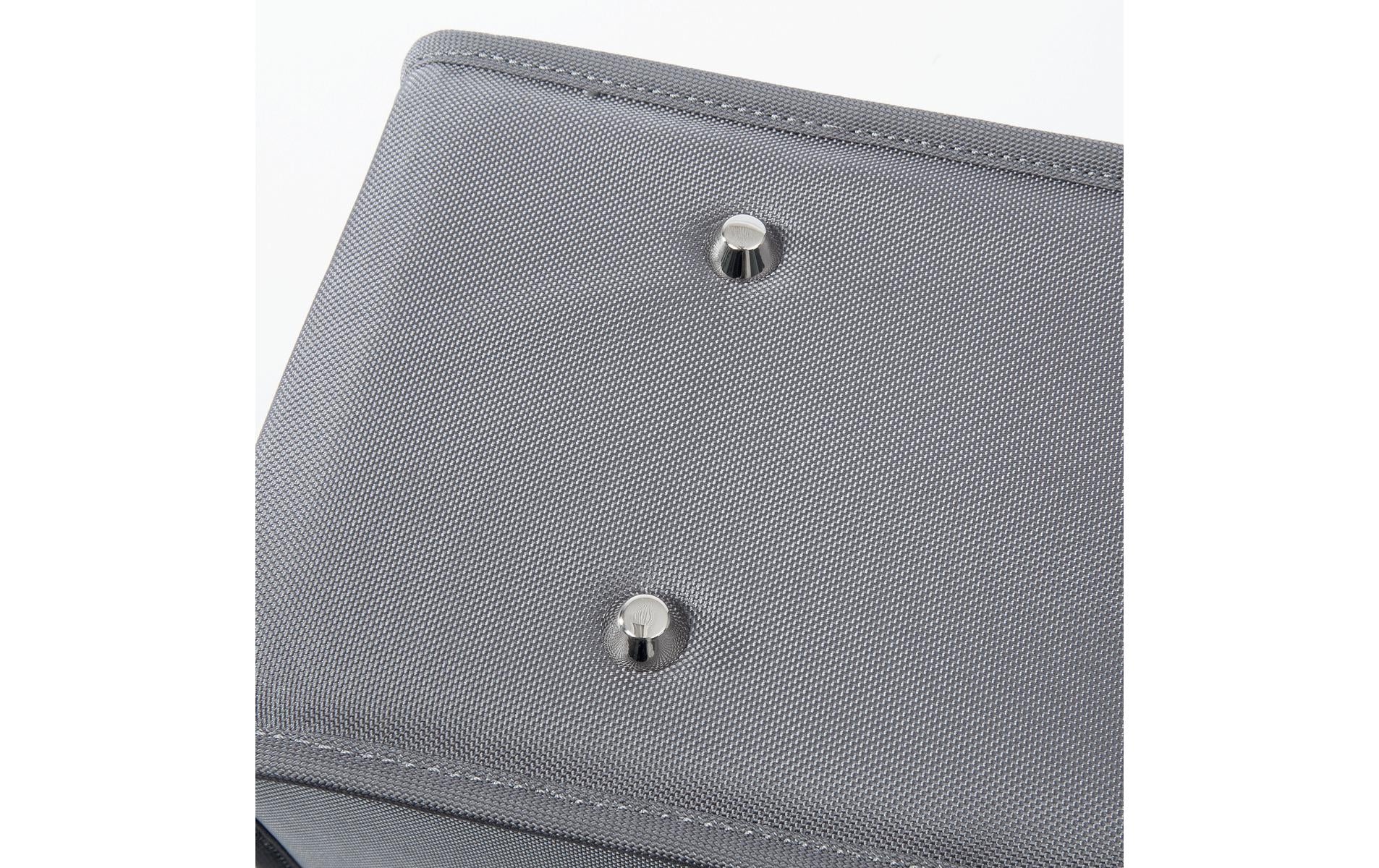 Sigel Tragetasche Desk Sharing Bag – 15,1 l, rPET, grau, 36 × 28 × 15 cm