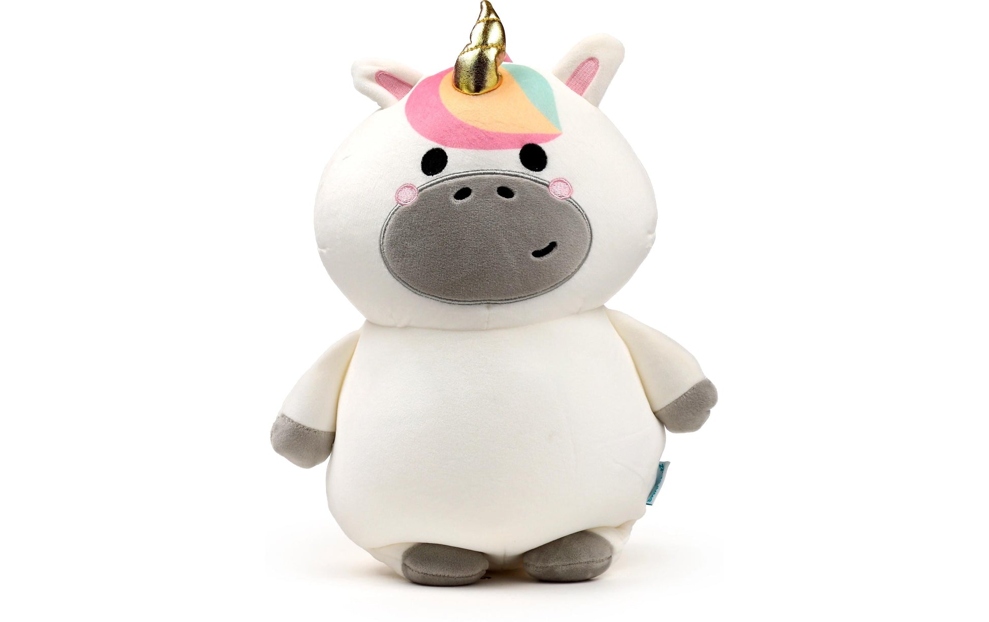 Sombo Reisekissen mit Memory-Schaum – für Kinder ab 3 Jahren – Lila, Plüsch – Einhorn