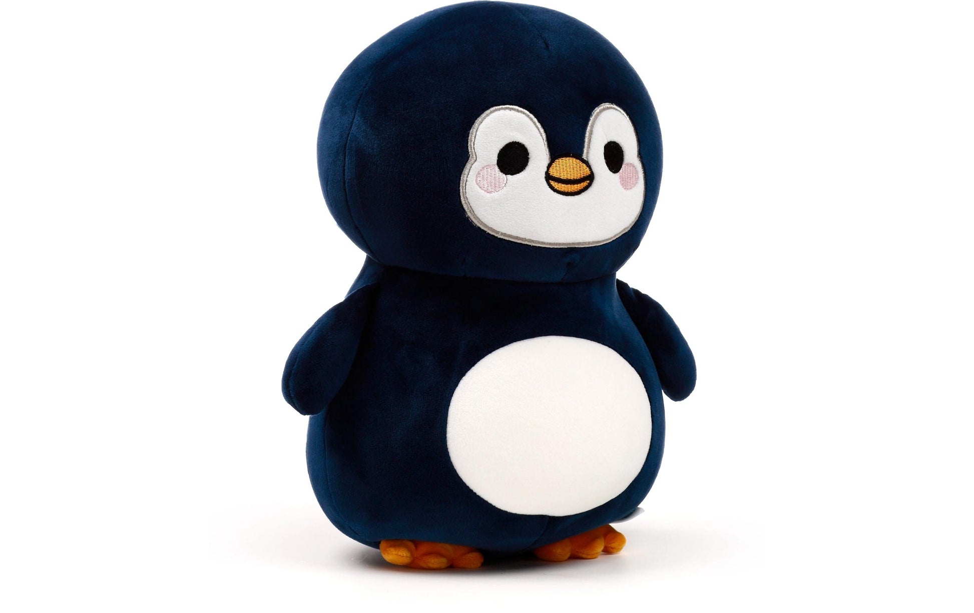 Sombo Reisekissen – mit Memory-Schaum, Blau, Hellblau, Plüsch – Pinguin