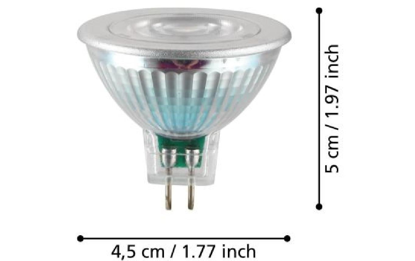 EGLO LED-Leuchtmittel E27 Globus – 500 lm, 4,9 W, Warmweiss 2200 K, 360° – 1 Stk.