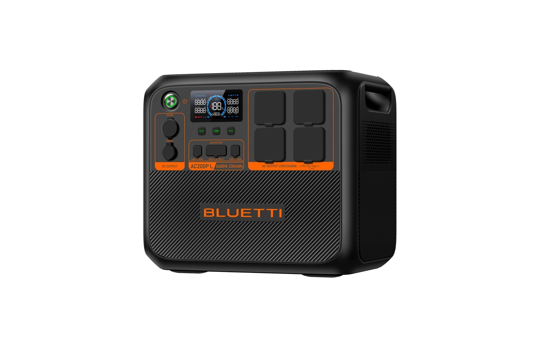 Bluetti AC200PL – Powerstation – 2'304 Wh, 2'400 W, LiFePO4