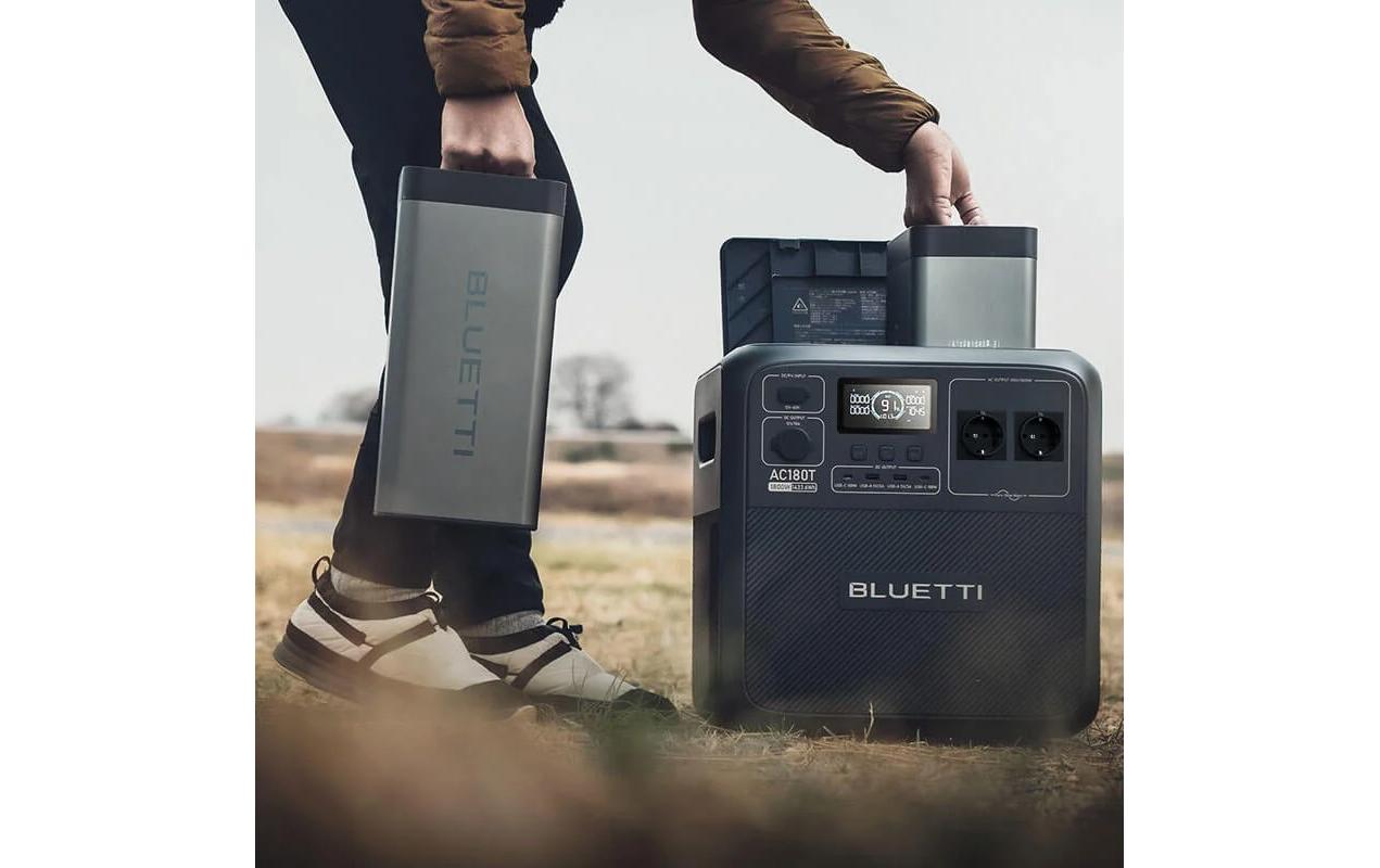 Bluetti AC180T – Powerstation – 1'433 Wh, 1'800 W, LiFePO4