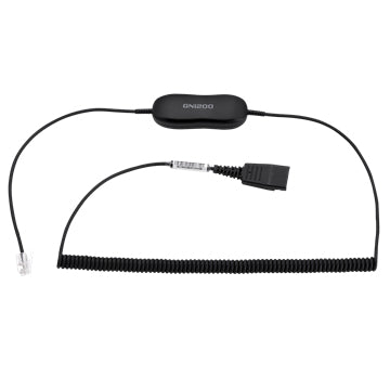 Jabra GN 1218 AC2M – Headset-/Audio-Kabel & Adapter, Dämpfungskabel, 2 m