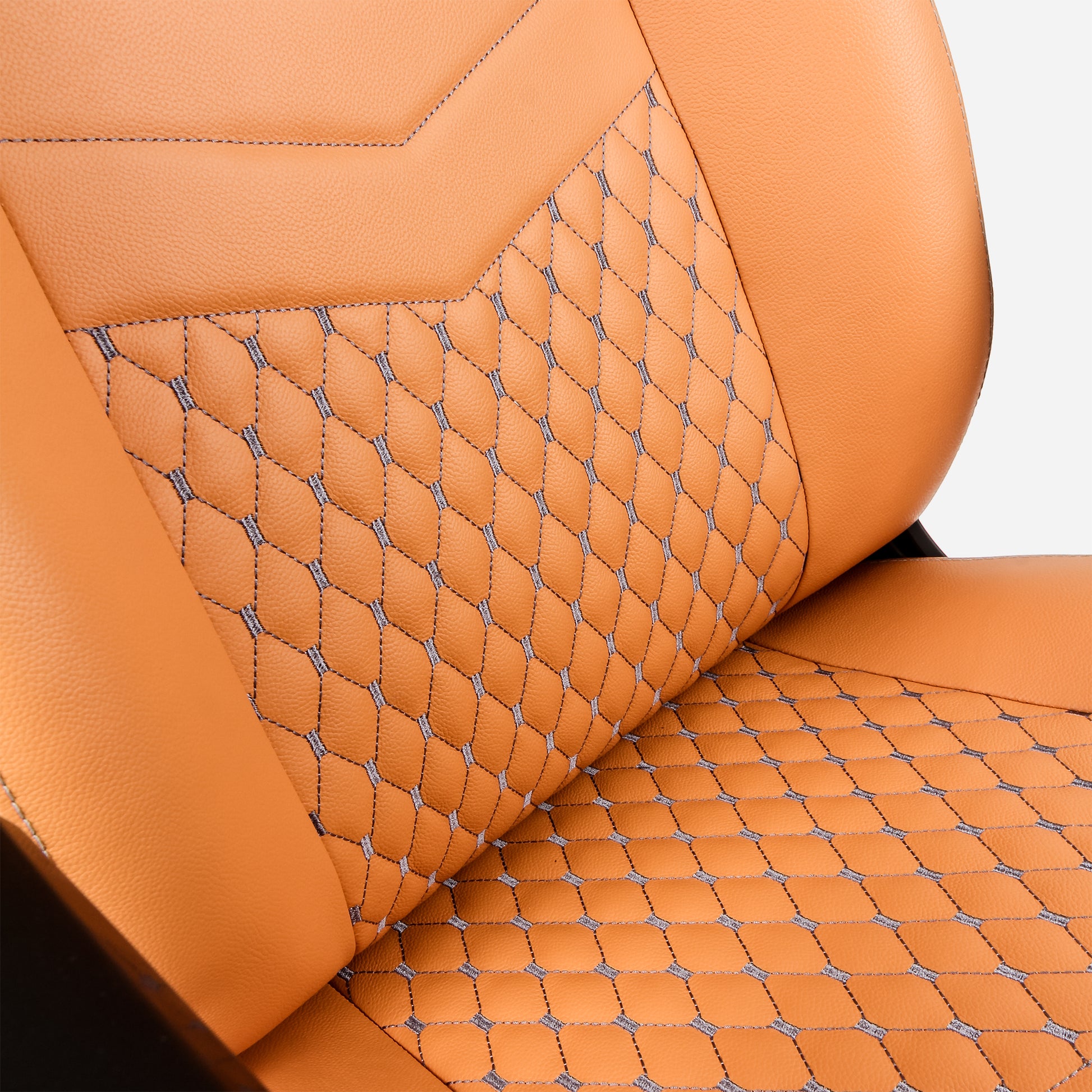 noblechairs Bürostuhl Icon – 52 × 57 × 138 cm, 150 kg, cognac/schwarz