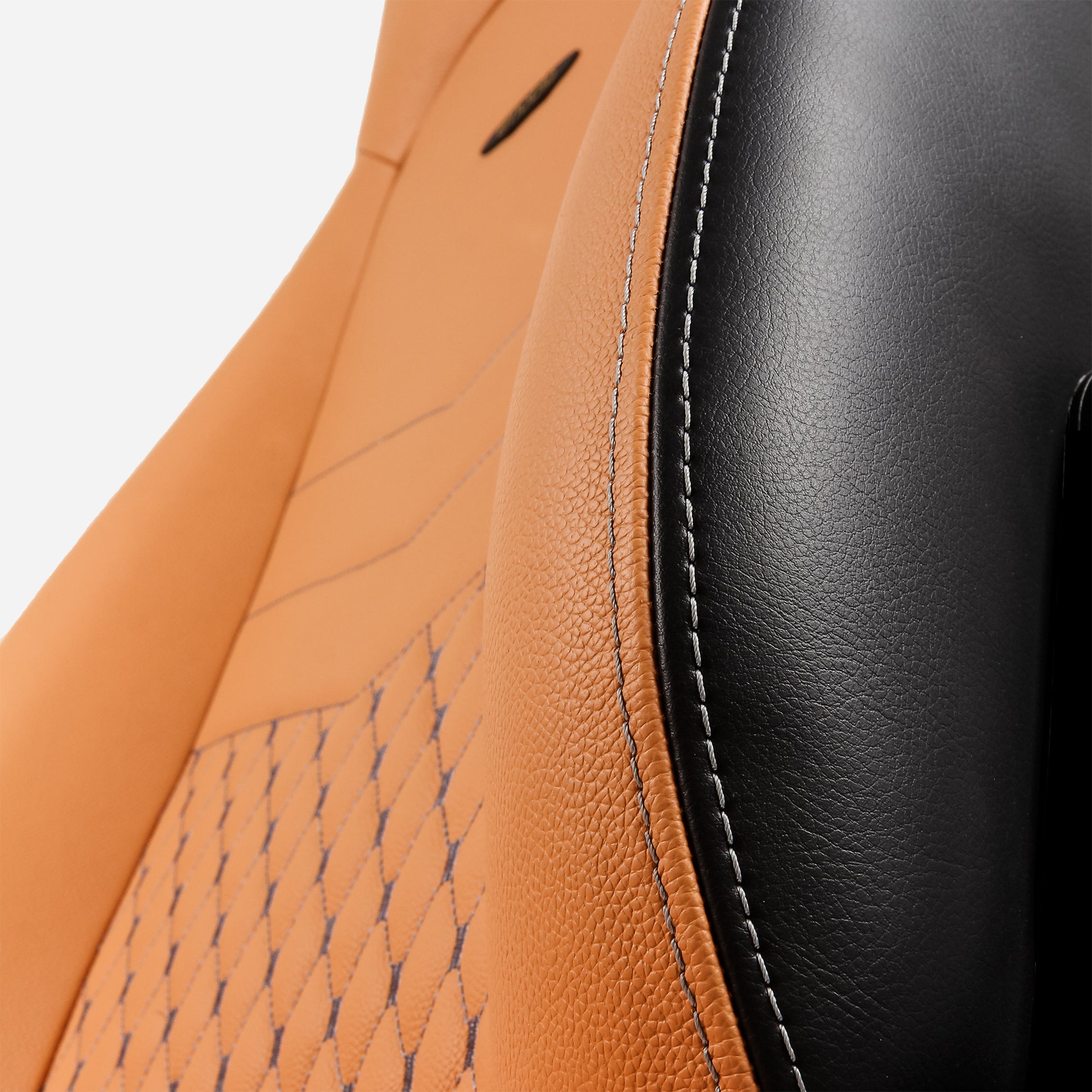 noblechairs Bürostuhl Icon – 52 × 57 × 138 cm, 150 kg, cognac/schwarz