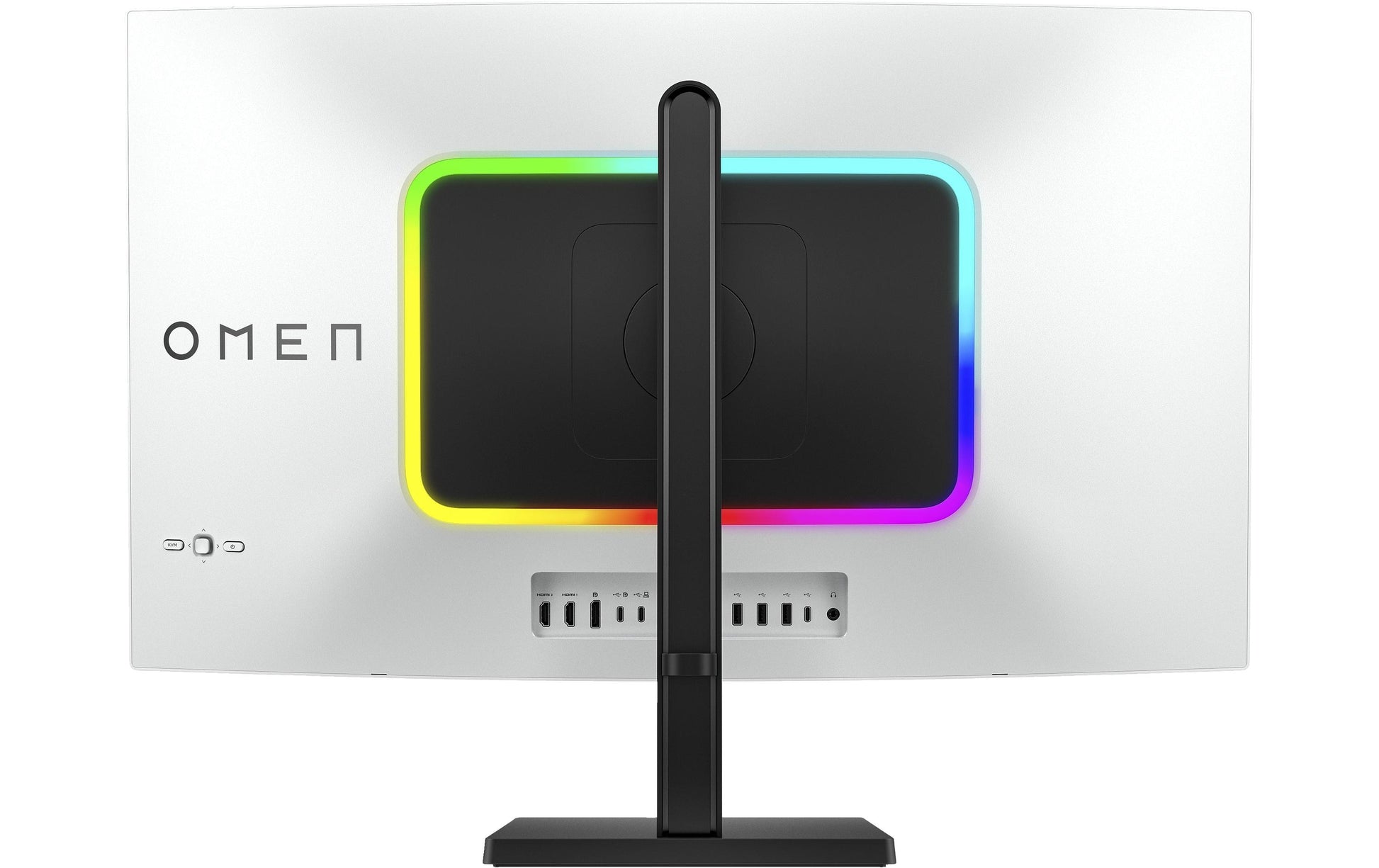 HP OMEN Transcend 32 – Monitor, 31,5", OLED, 240 Hz, 250 cd/m², KVM, USB-C, VESA 100 × 100, Weiss