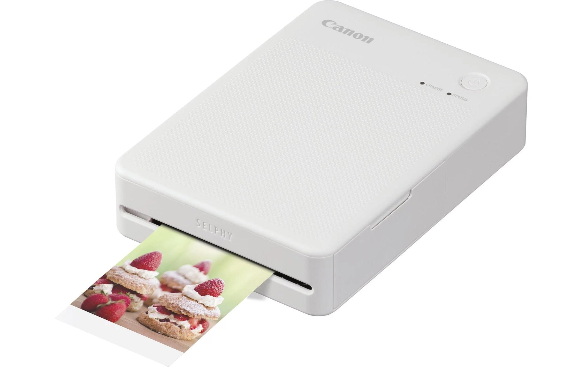 Canon SELPHY QX20 Mini-Fotodrucker – 7,2×8,5 cm, Thermosublimation, WLAN, USB-C, Akku, Weiss