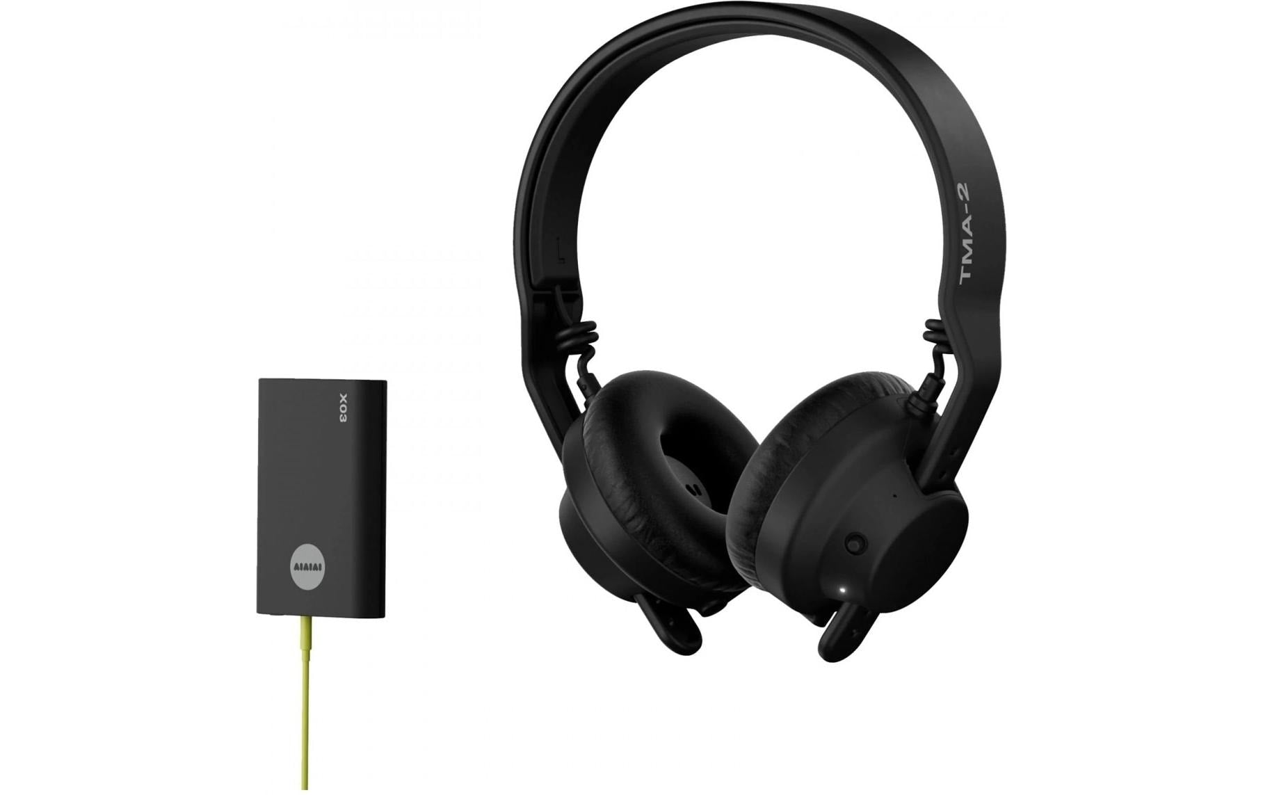 AIAIAI TMA-2 DJ Wireless – On-Ear Bluetooth 5.2 Kopfhörer – 3,5 mm, 32 Ω – Schwarz, bis 25 h