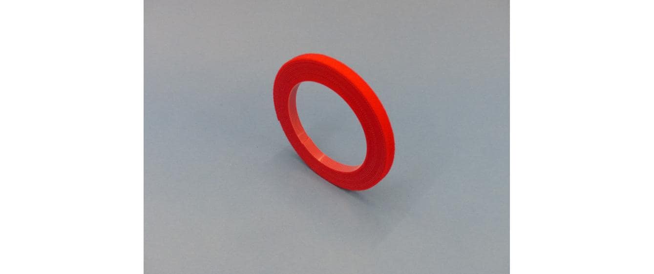 FASTECH Klettband 5 m × 10 mm, Rot