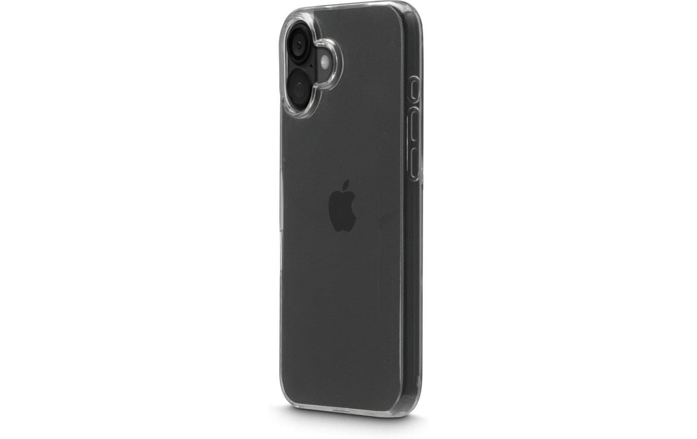 Hama Always Clear Backcover – für Apple iPhone 16, TPU, Transparent