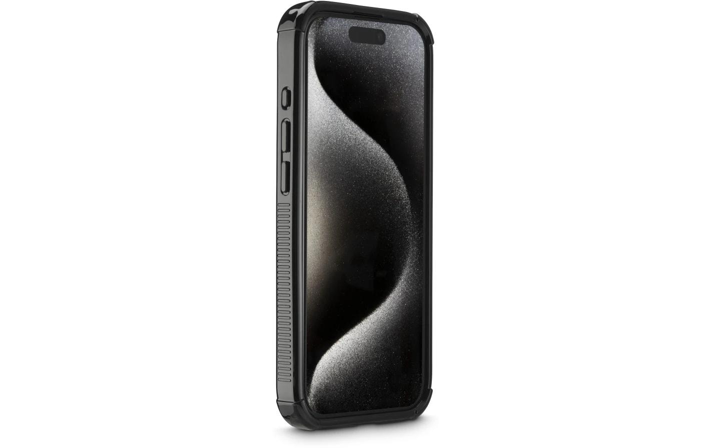 Hama Extreme Protect Backcover – für Apple iPhone 15 Pro, PC, Schwarz, kabelloses Laden