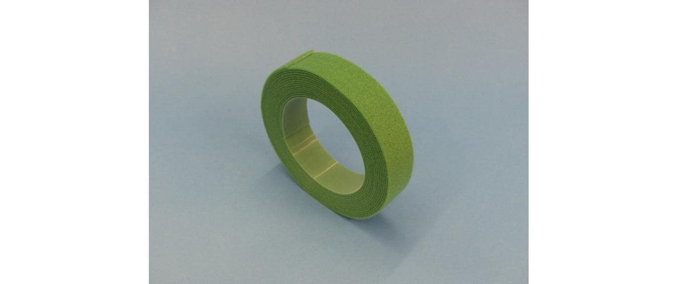 FASTECH Klettband 5 m × 30 mm, Grün, Wiederverwendbar