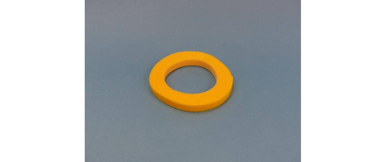 FASTECH Klettband 5 m × 15 mm, Gelb