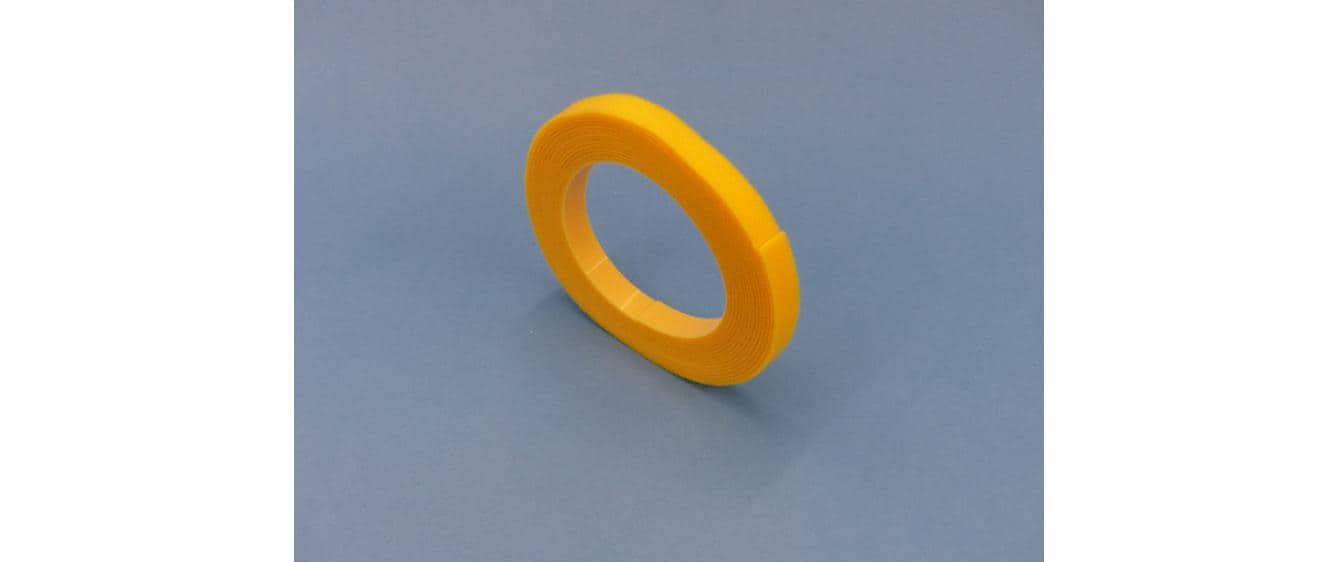 FASTECH Klettband 5 m × 15 mm, Gelb